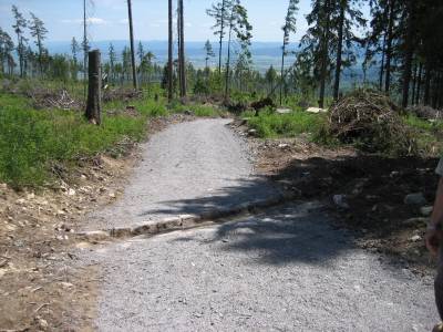 Obnova turistického chodníka na Hrebienok - TANAP