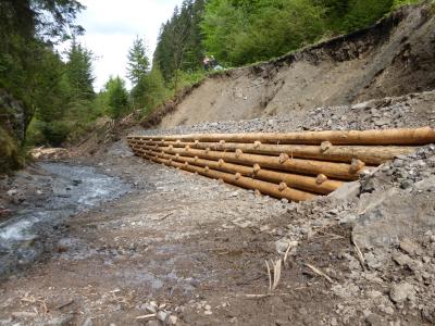Odstraňovanie pov. škôd v doline Svidovo, k.ú. Malužiná - UPS Hybe
